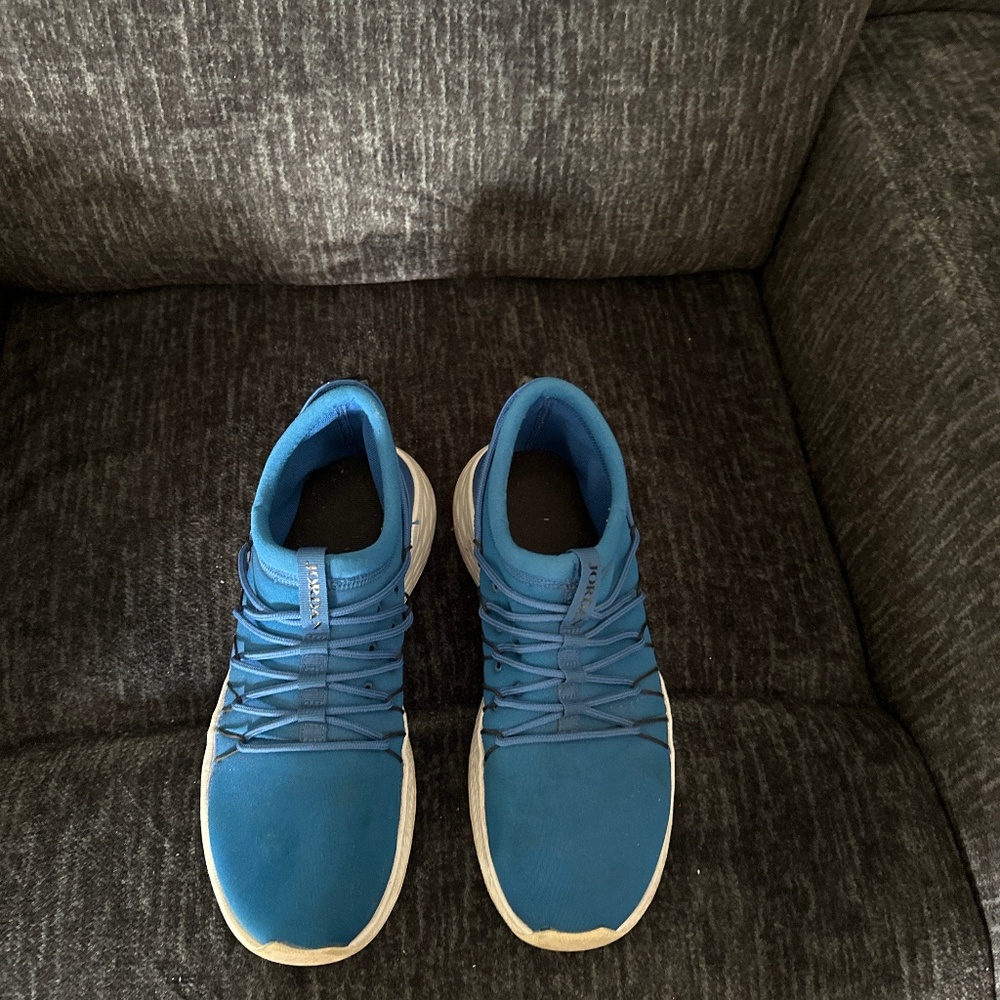 Blue Nike Air Jordan’s